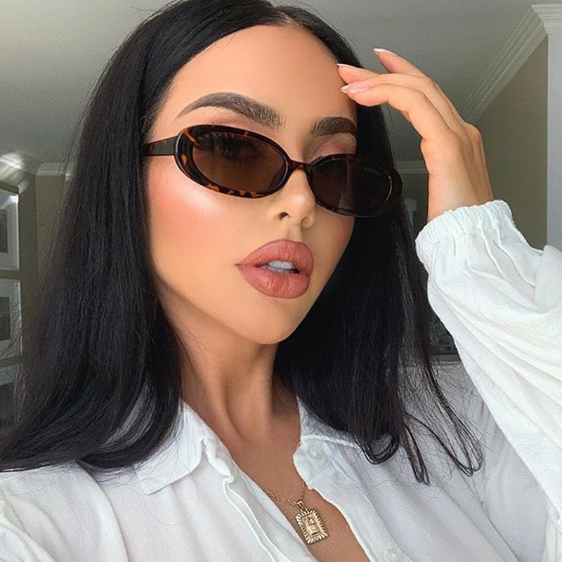 Vintage Fashion Images - New Oval Vintage Sunglasses Women Fashion