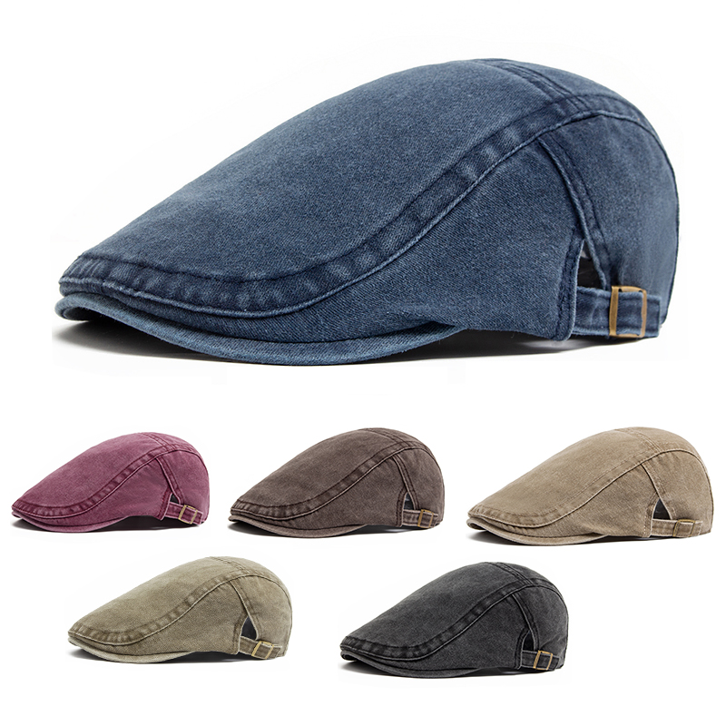 Vintage Fashion Nz - New Vintage Cotton Beret Men Women