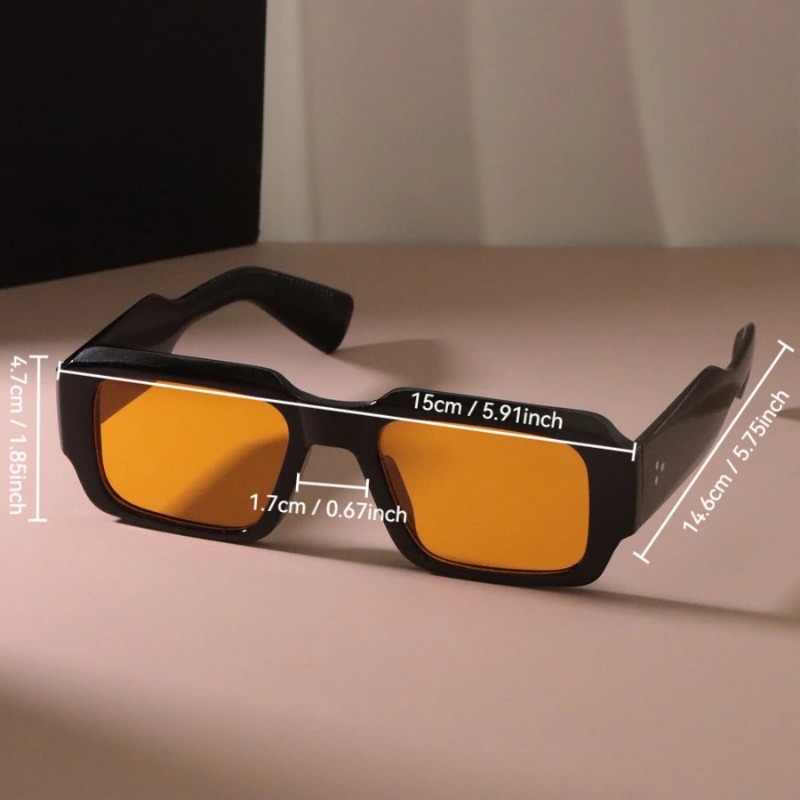 Retro Square Sunglasses Women  - Vintage Fashion Images recension och pris