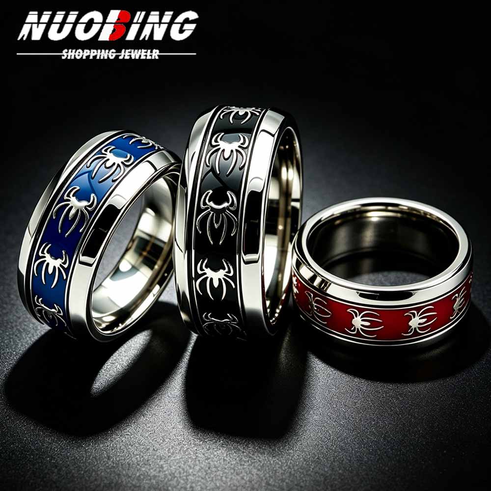 New Vintage Punk Spider Ring 3 - Vintage Fashion Wholesale recension och pris