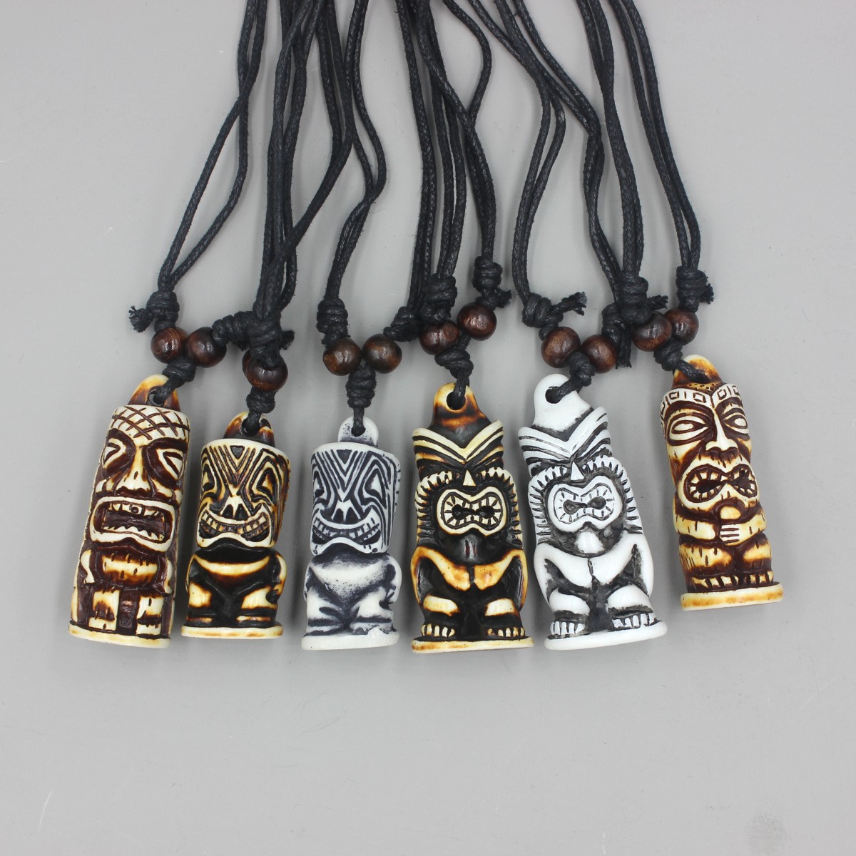 12pcs/Lot Hawaiian Tiki Totem  - Vintage Fashion Nz recension och pris