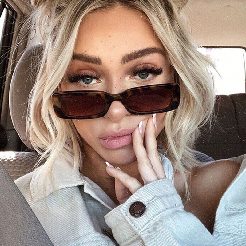 Vintage Small Square Sunglasse - Vintage Fashion Images recension och pris