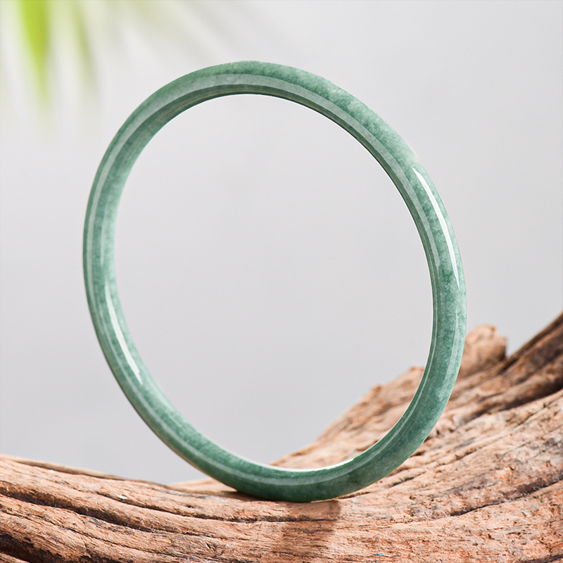 Natural Burmese Jadeite Bracel - Vintage Women Fashion recension och pris
