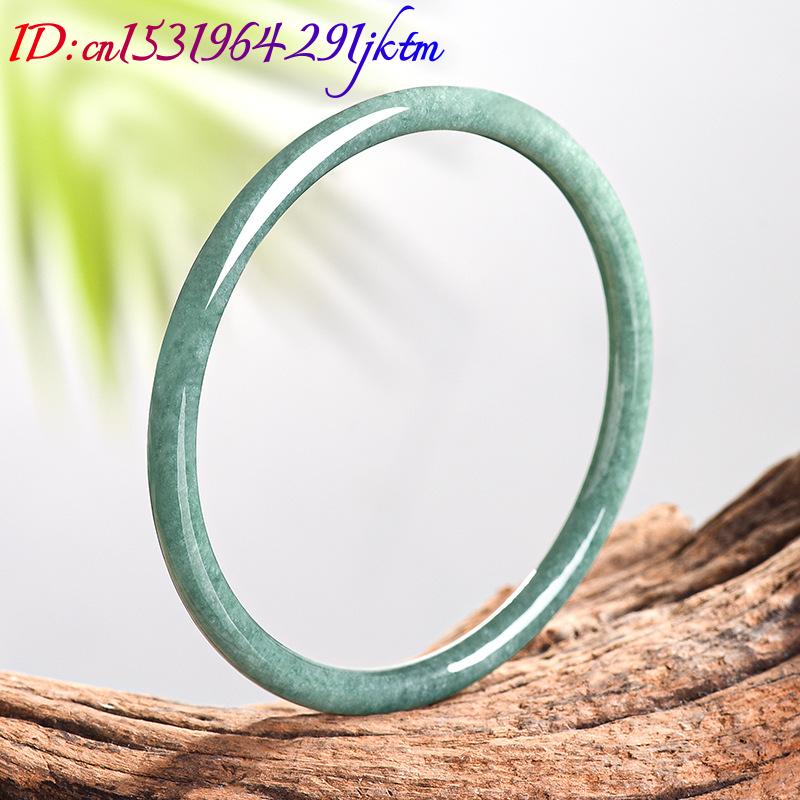 Natural Burmese Jadeite Bracel - Vintage Women Fashion recension och pris