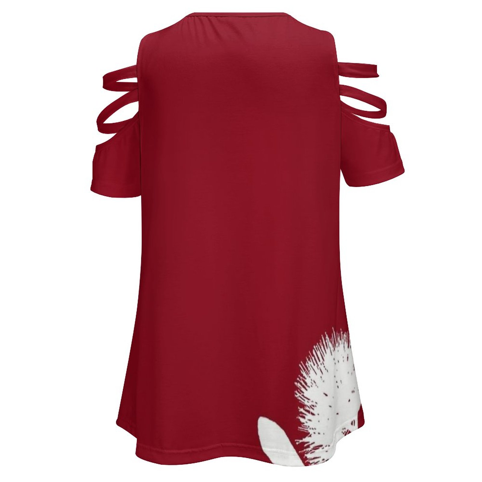 Pohutukawa-White On Red Women  - Vintage Fashion Nz recension och pris