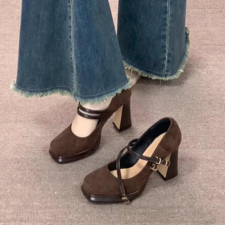 Vintage Thick High Women Mary  - Vintage Fashion Online recension och pris