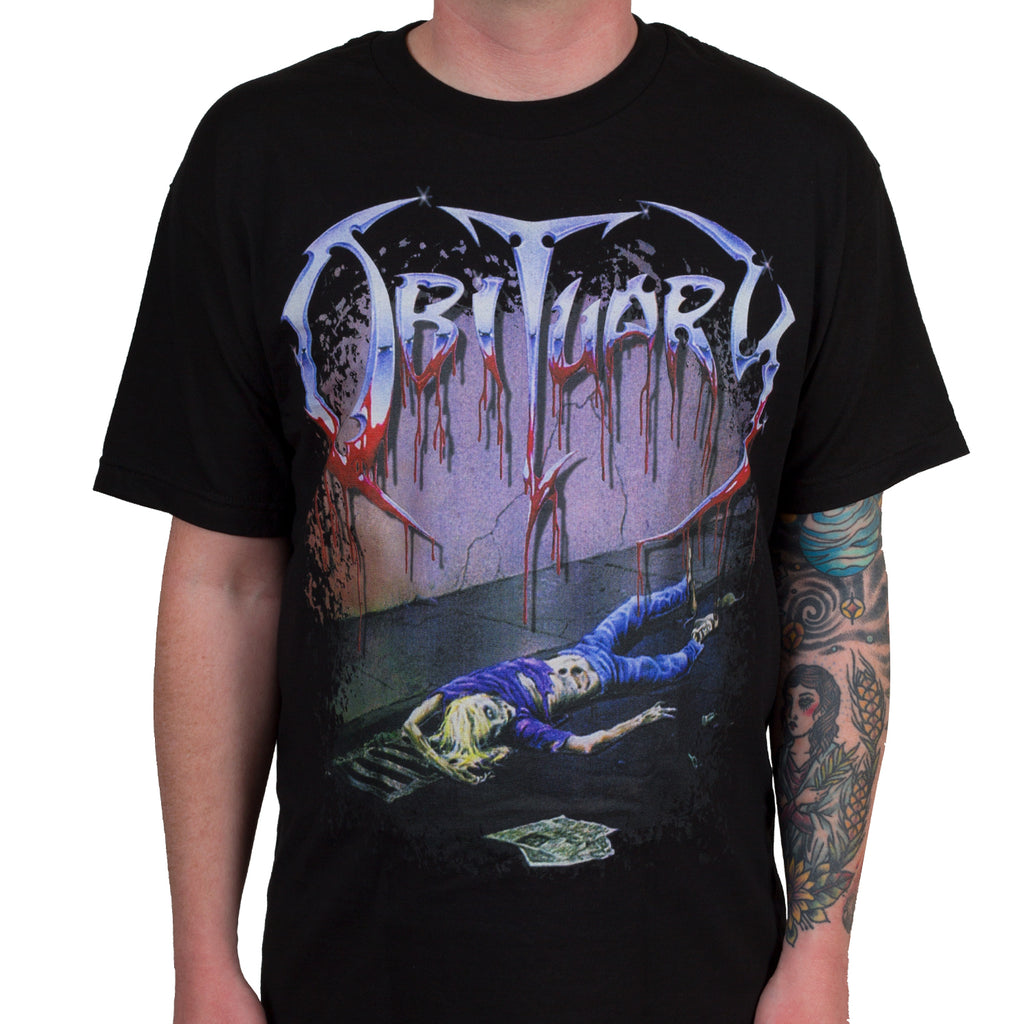 Fit Obituary Band Graphic Cott - Vintage Fashion Obituaries recension och pris