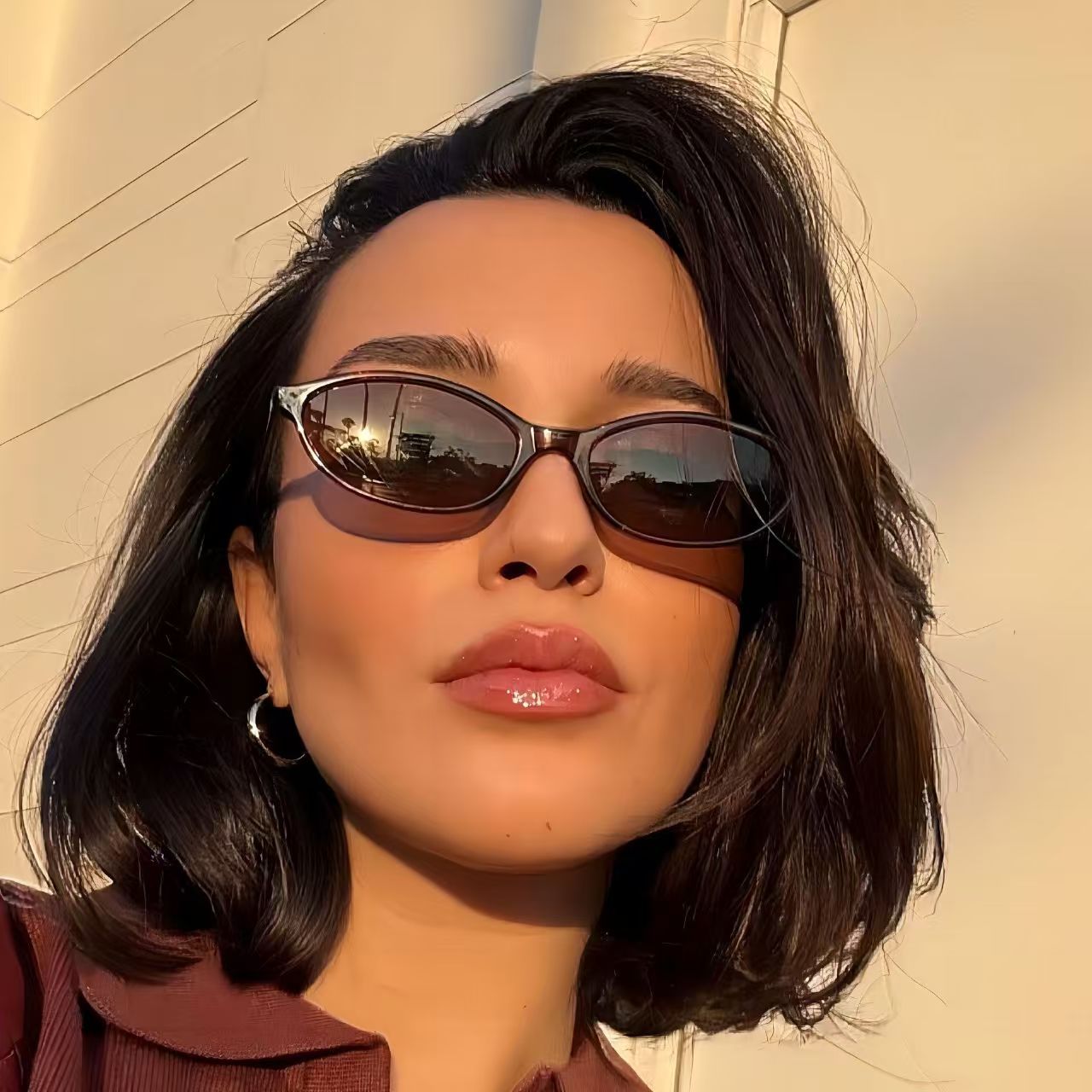 Vintage Small Cat Eye Sunglass - Vintage Fashion Images recension och pris