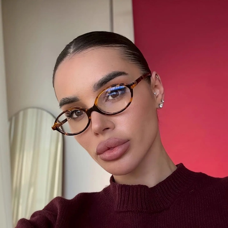 Vintage Oval Sunglasses Women  - Vintage Fashion Images recension och pris