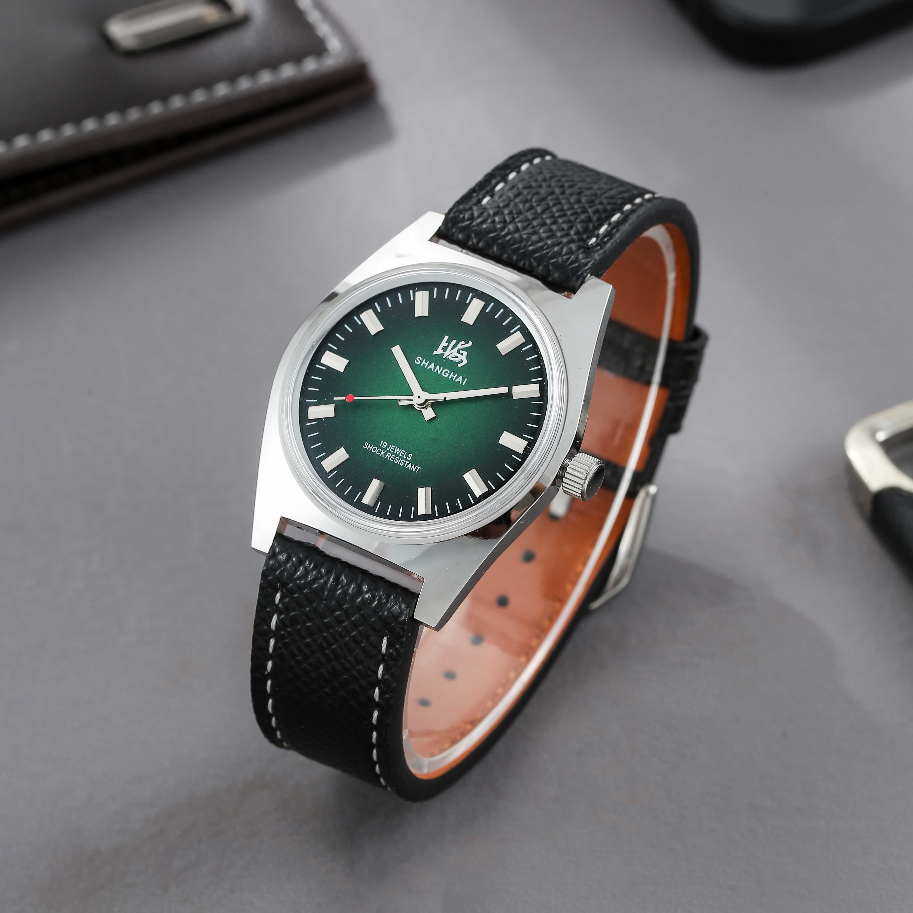Shanghai 36MM Men's Hand-Wind  - Vintage Fashion Wholesale recension och pris