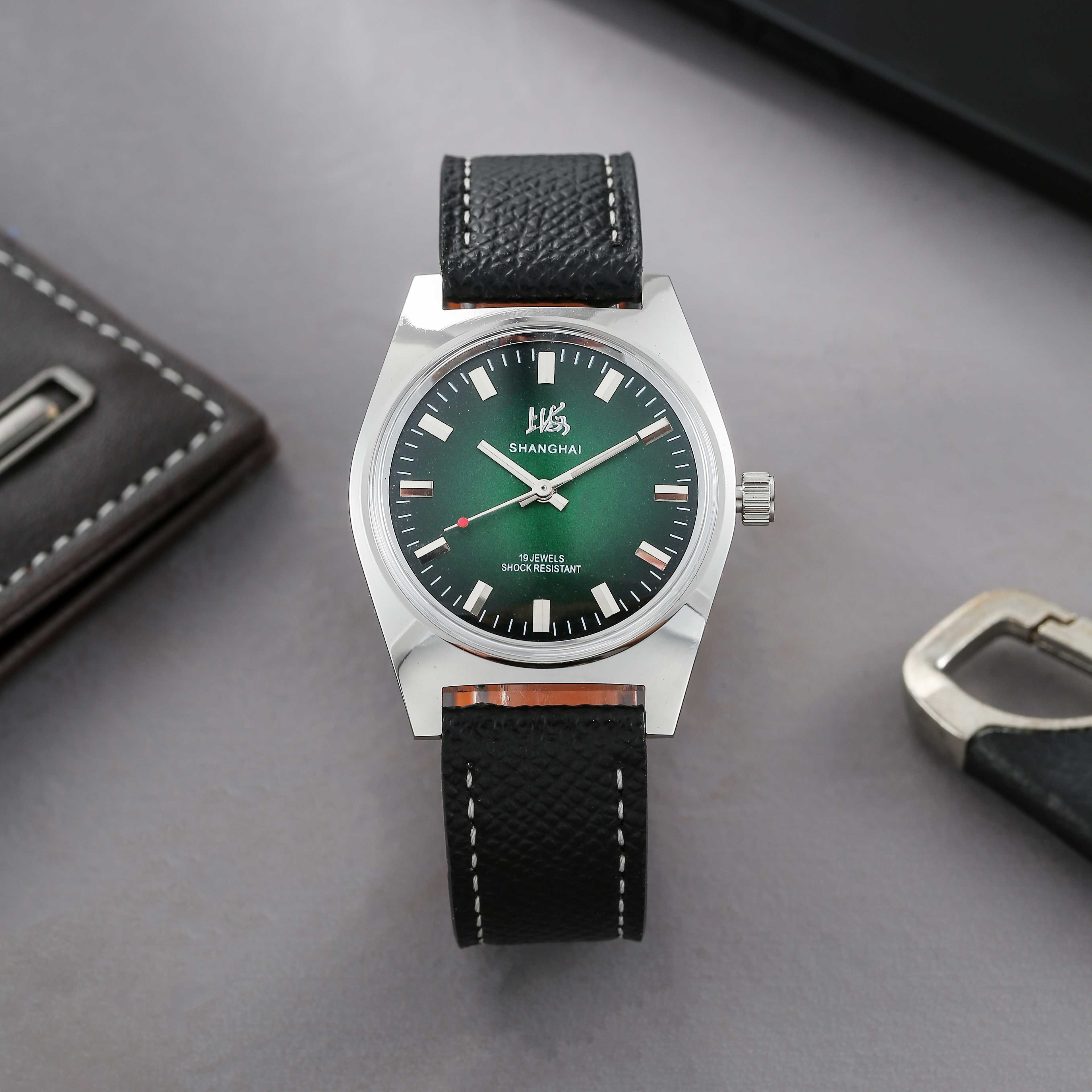 Shanghai 36MM Men's Hand-Wind  - Vintage Fashion Wholesale recension och pris