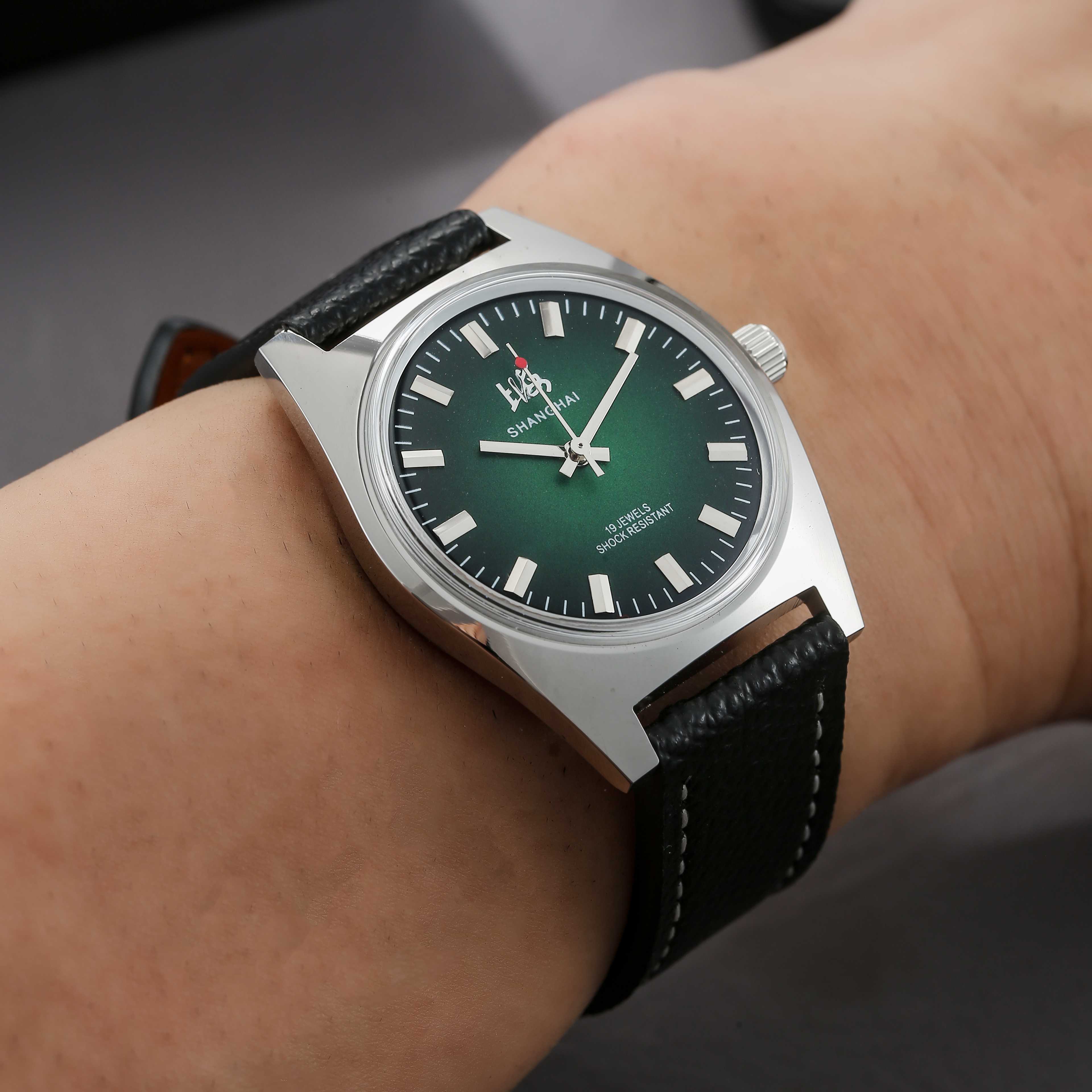 Shanghai 36MM Men's Hand-Wind  - Vintage Fashion Wholesale recension och pris