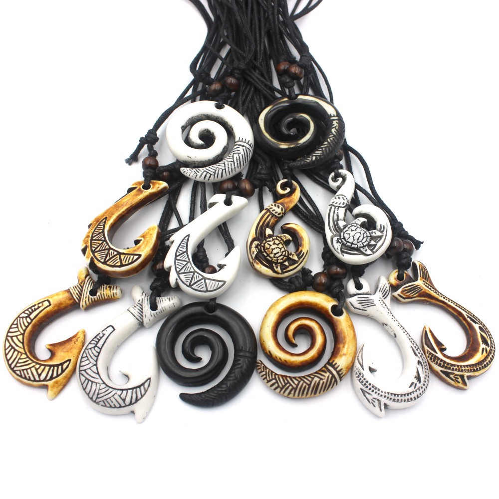 12pcs/Lot Imitation Bone Carve - Vintage Fashion Nz recension och pris