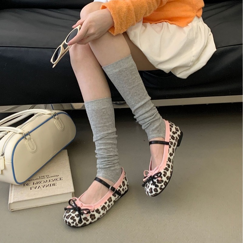 Women's Leopard Print Mary Jan - Vintage Old Fashion recension och pris