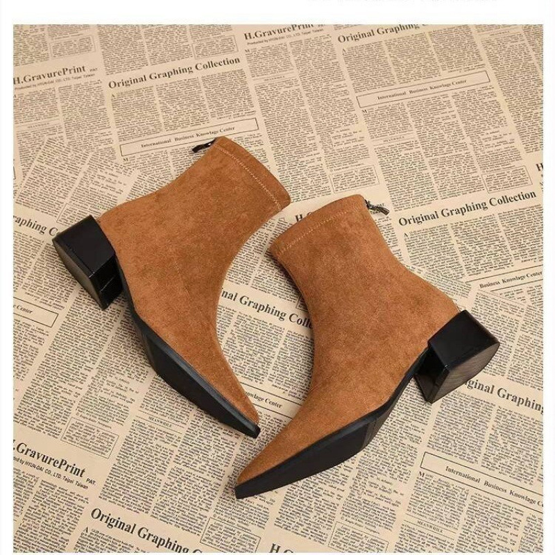 New Low Heel Women Mordern Ank - Vintage Fashion Online recension och pris