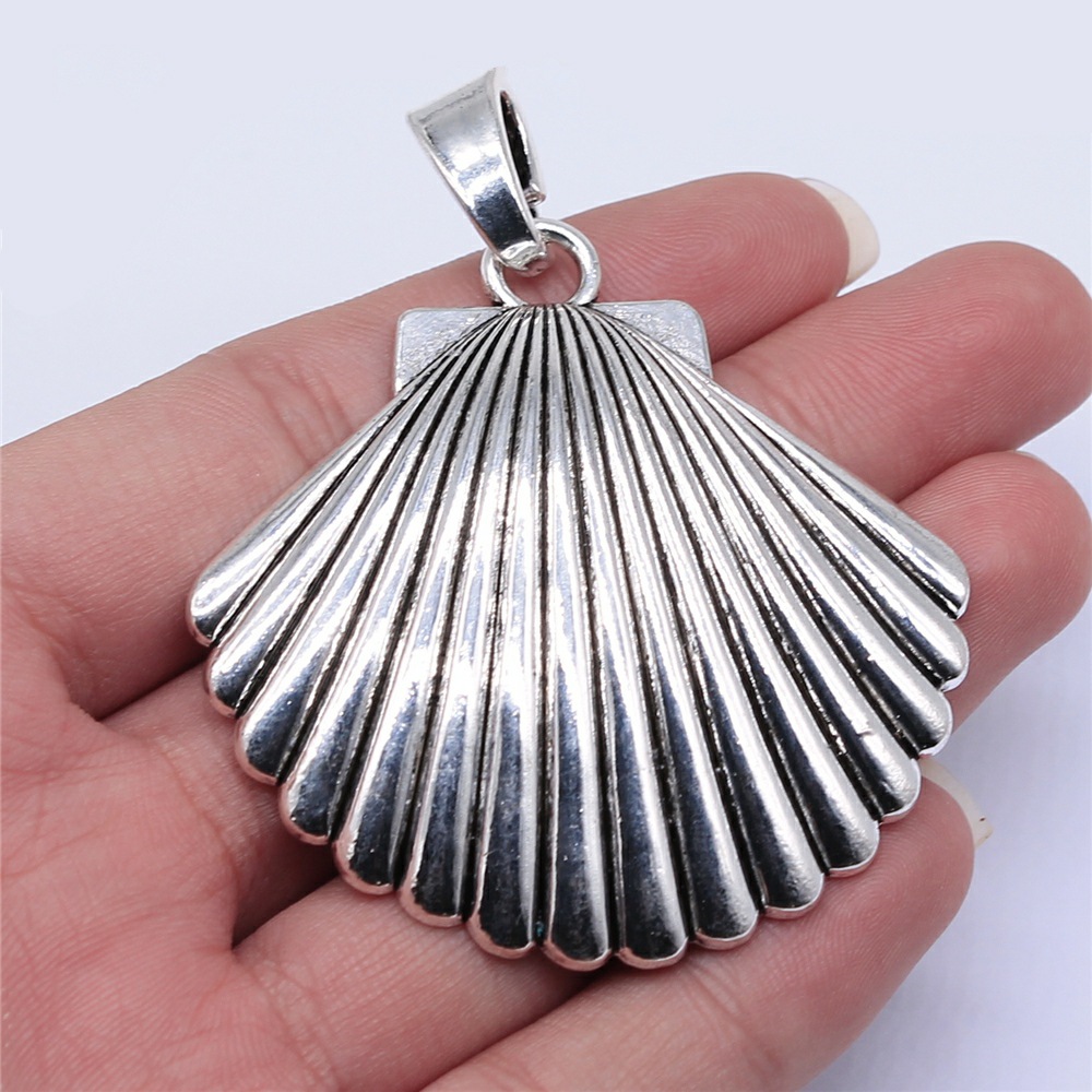 1pcs 55x55mm Antique Silver Co - Vintage Fashion Online recension och pris