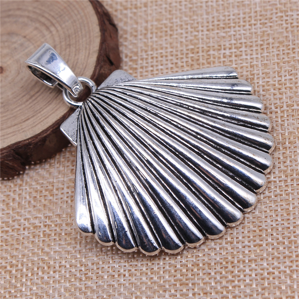 1pcs 55x55mm Antique Silver Co - Vintage Fashion Online recension och pris