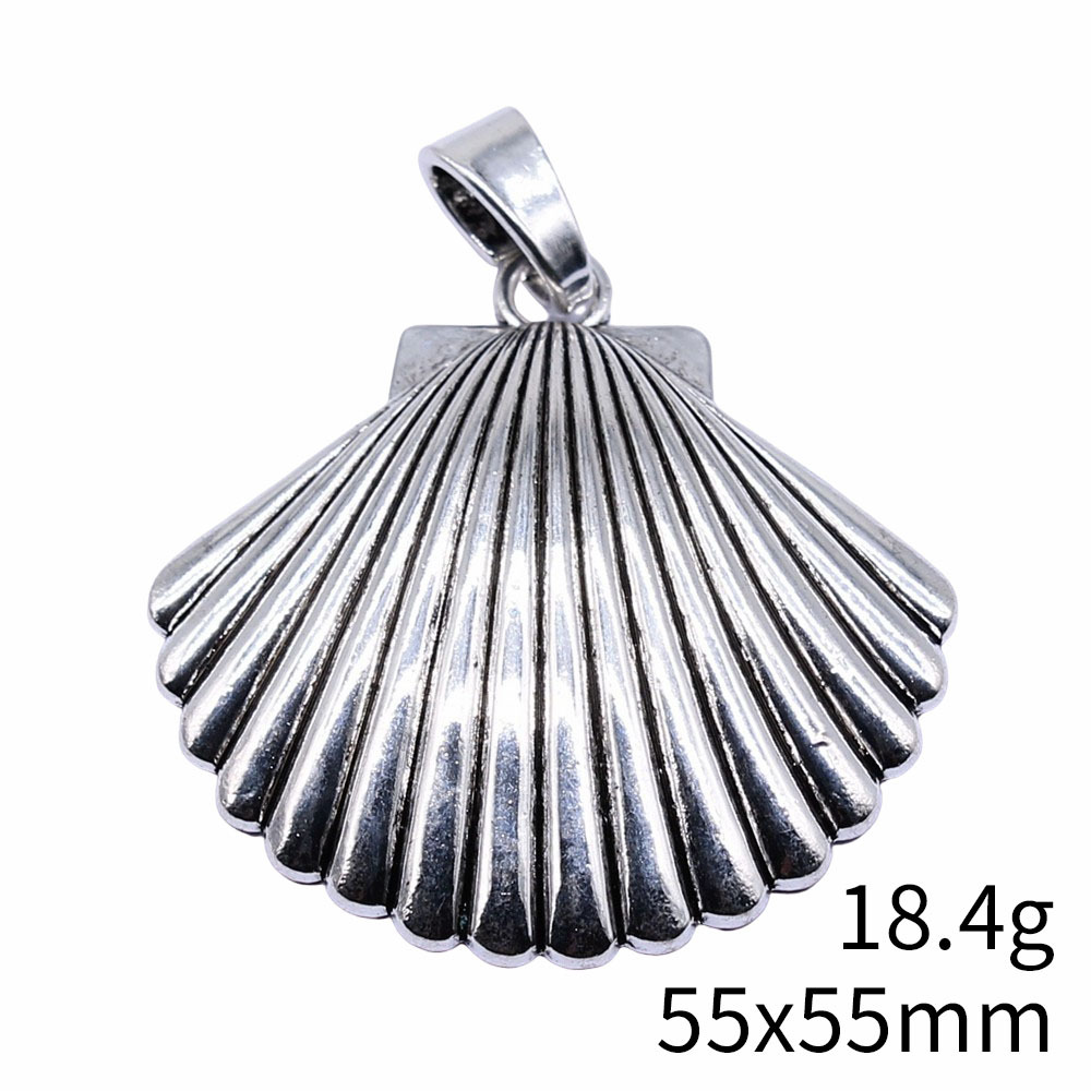 1pcs 55x55mm Antique Silver Co - Vintage Fashion Online recension och pris