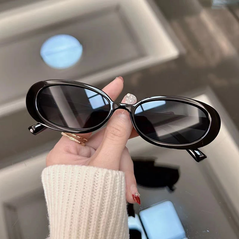New Oval Vintage Sunglasses Wo - Vintage Fashion Images recension och pris