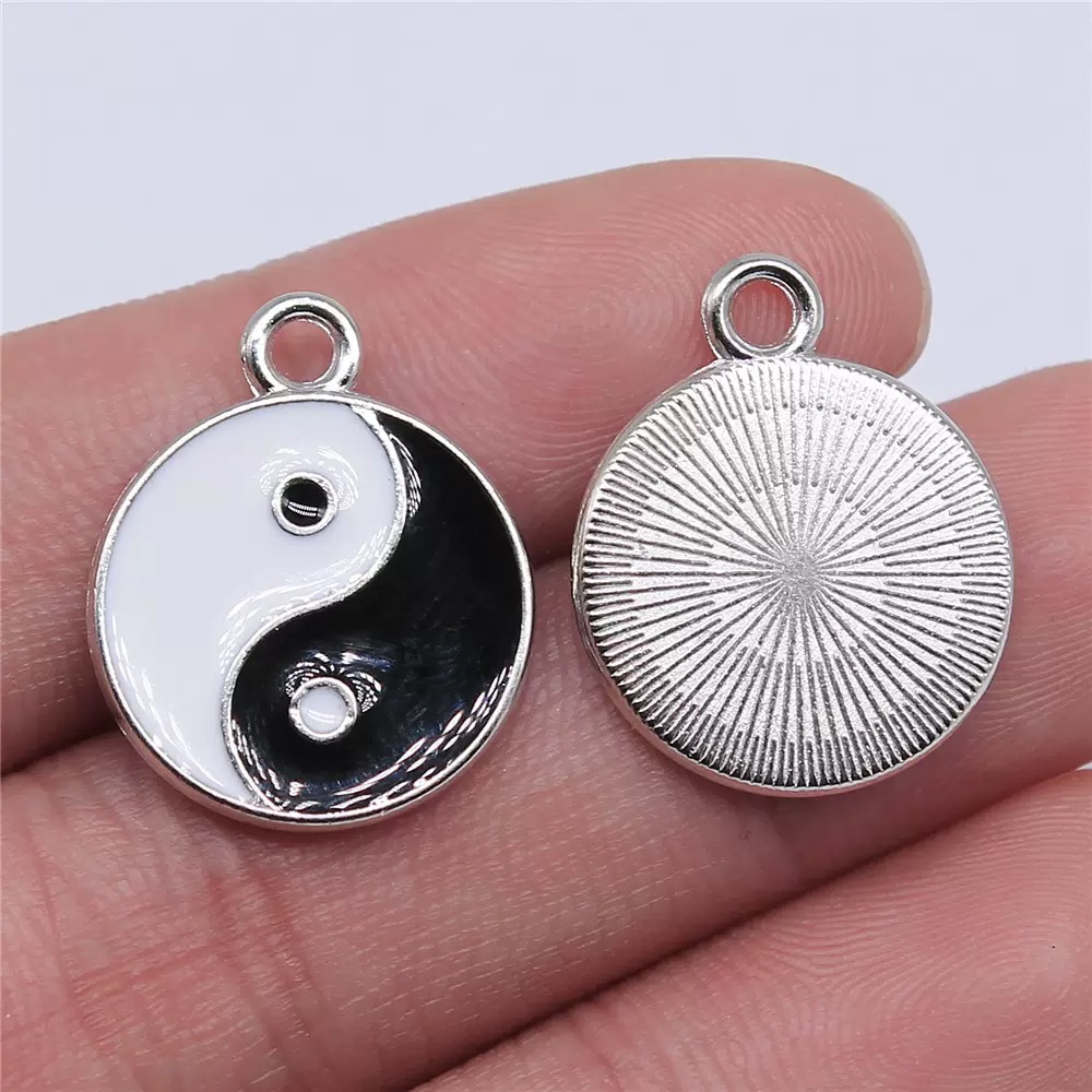 10/20pcs Alloy Tai Chi Charms  - Vintage Fashion Online recension och pris