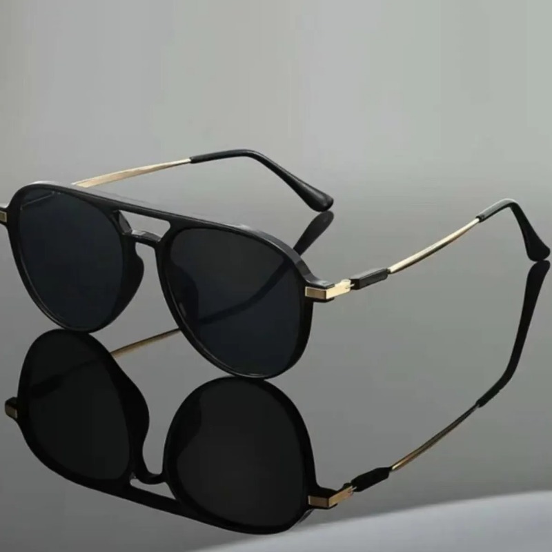 1pcs Vintage Pilot Sunglasses  - Vintage Fashion Images recension och pris