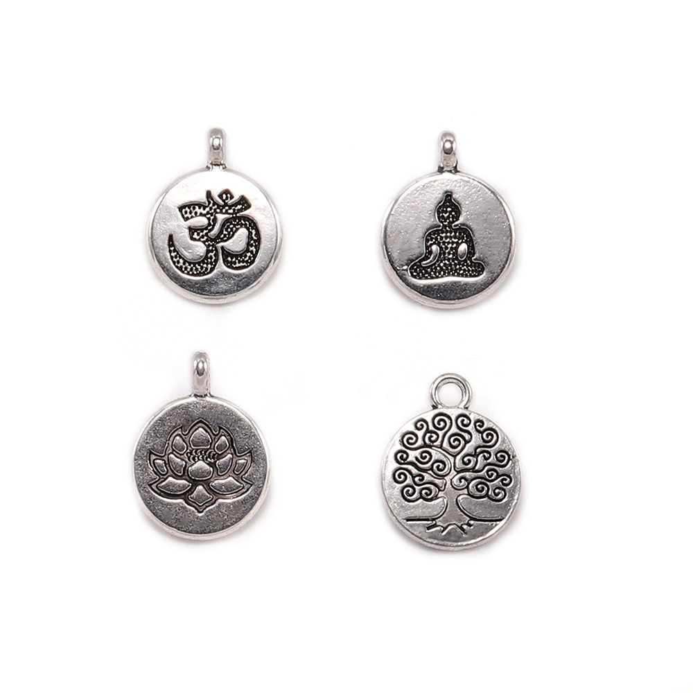 10pcs/lot Antique Chakra Charm - Vintage Fashion Nz recension och pris