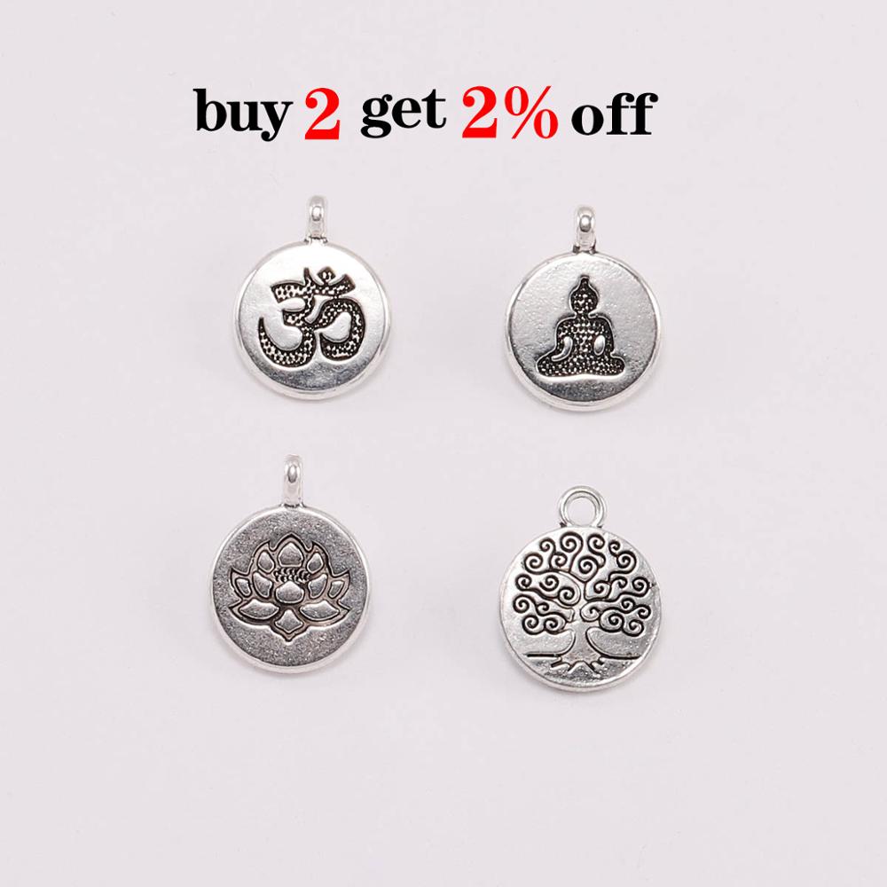 10pcs/lot Antique Chakra Charm - Vintage Fashion Nz recension och pris