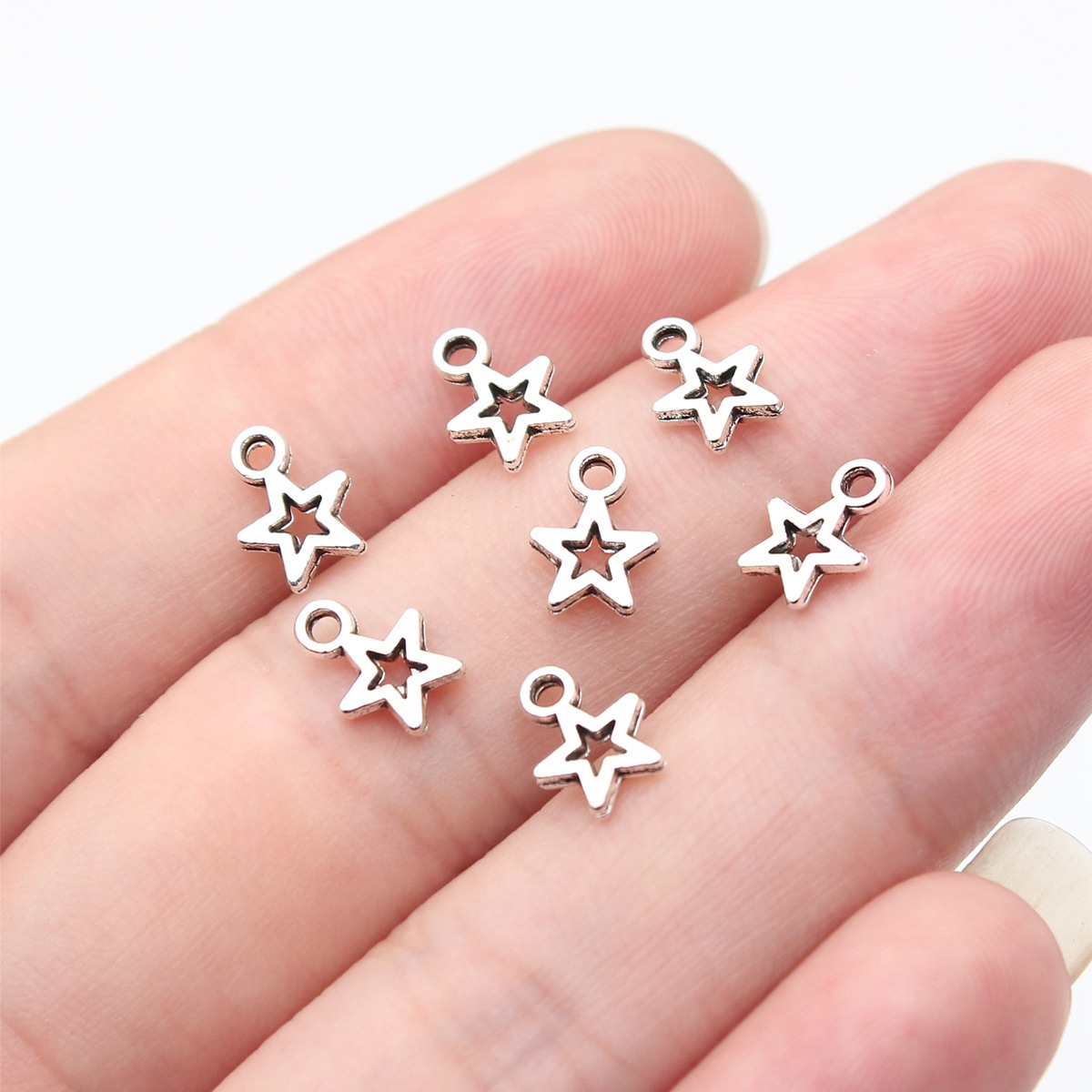 80pcs 8.5x6.2mm(0.33x0.24inch) - Vintage Fashion Online recension och pris
