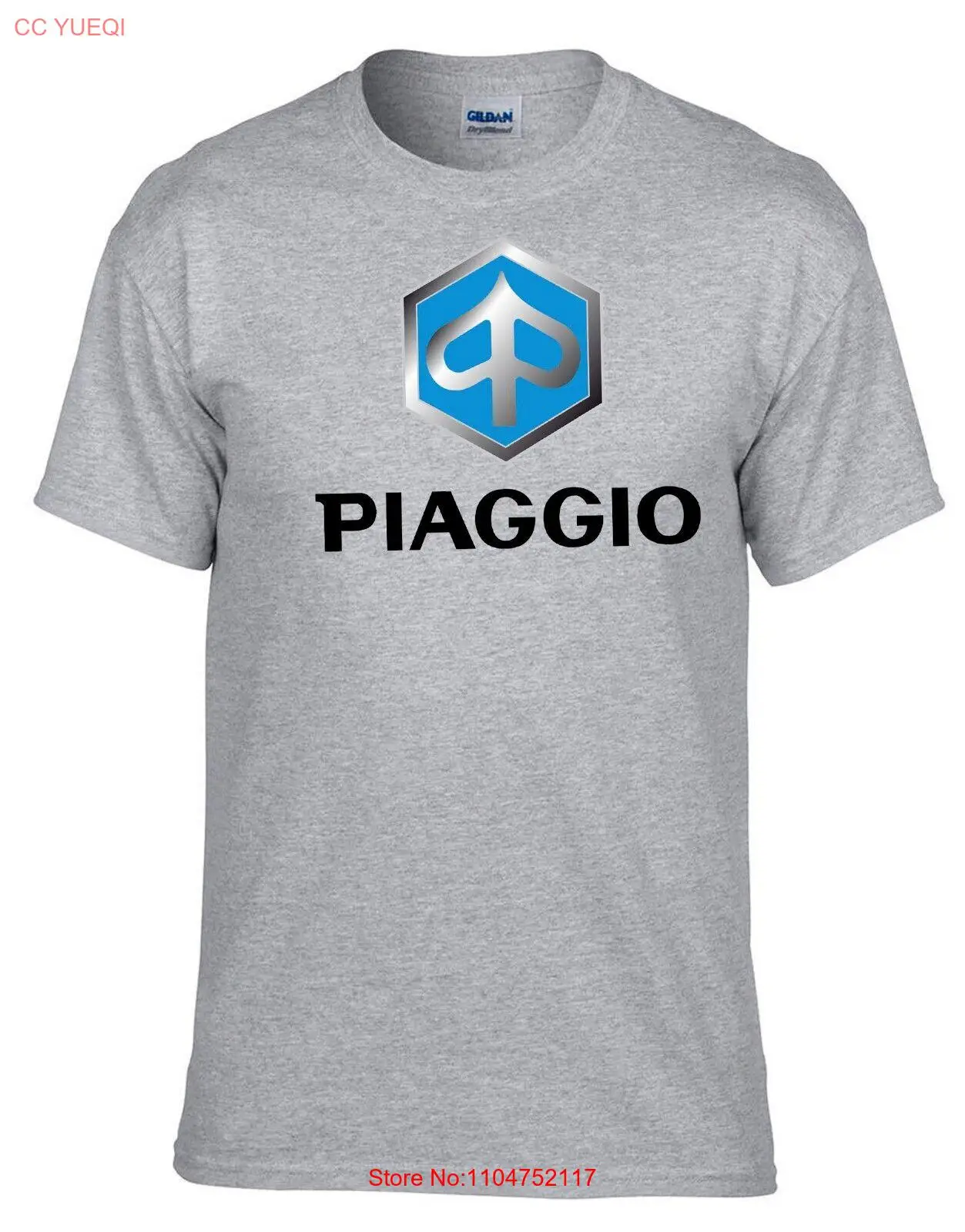 Piaggio Scooter Grey T Shirt 5 - Vintage Flannel Shirt recension och pris