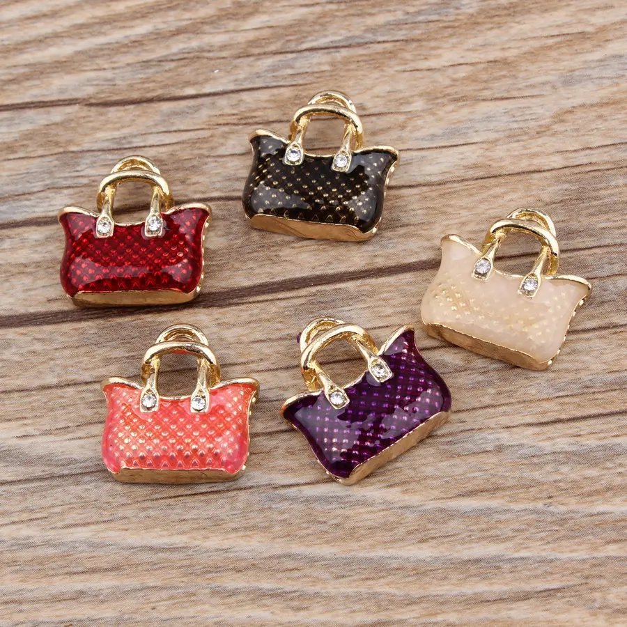 10pcs DIY Metal Enamel Vintage - Vintage Fashion Wholesale recension och pris