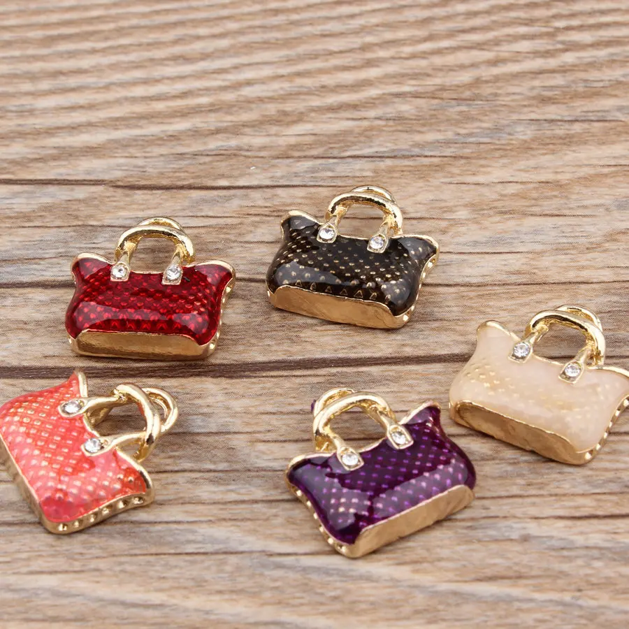 10pcs DIY Metal Enamel Vintage - Vintage Fashion Wholesale recension och pris