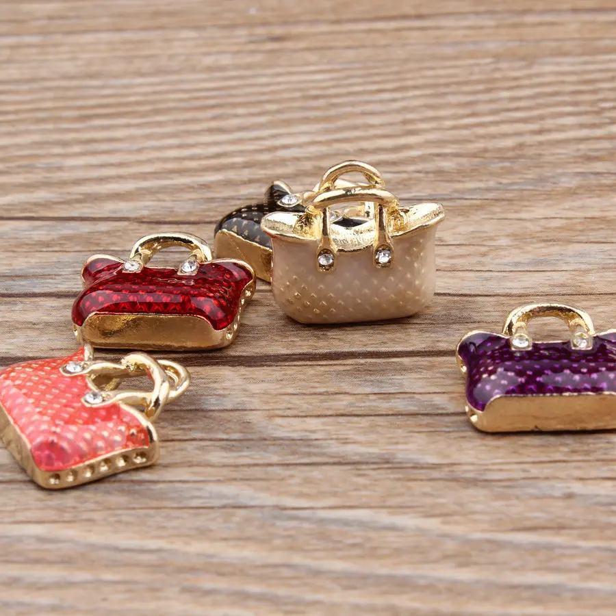 10pcs DIY Metal Enamel Vintage - Vintage Fashion Wholesale recension och pris